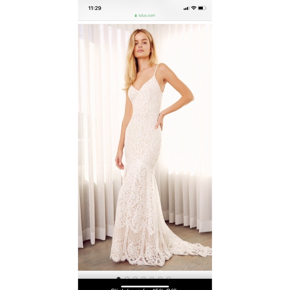 White dress